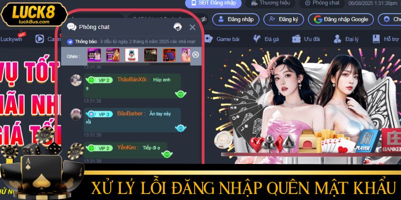 Thủ thuật xử lý lỗi khi đăng nhập không thành công